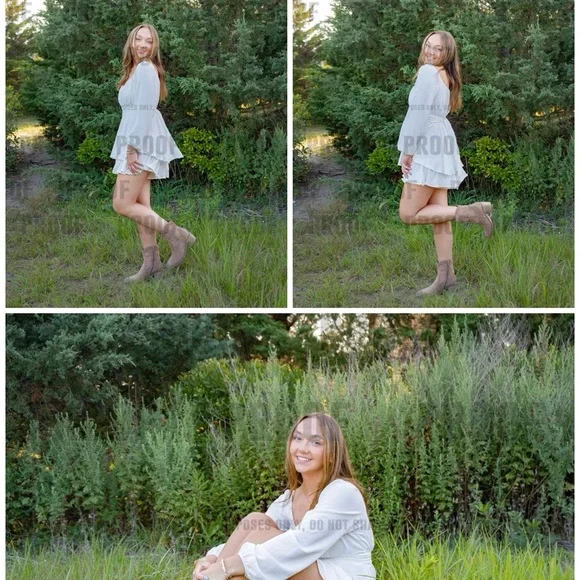 Elegant White Long Sleeve Romper - Picture 5 of 5